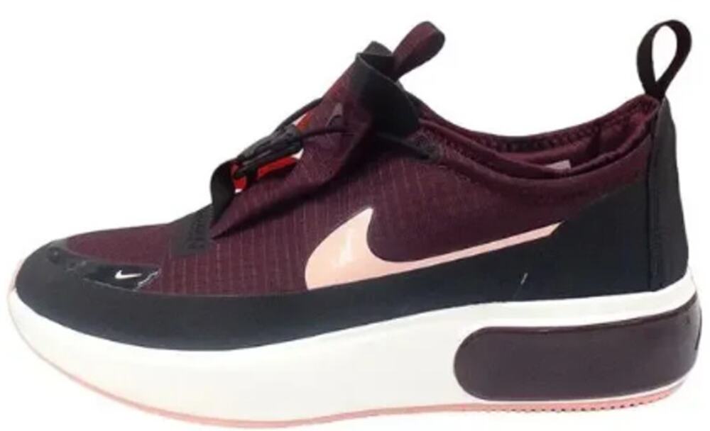 Nike Air Max Dia Slip On Sneakers Trainers Women's Maroon  7.5